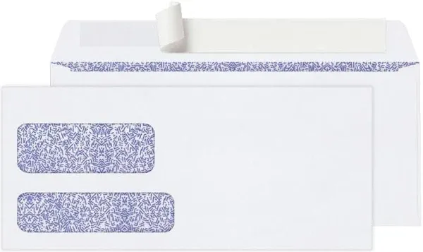 Office Depot Double Window Security Envelopes