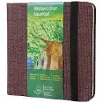 Square Watercolor Journal 5.5x5.5” 140 LB 300 GSM Cotton Paper Cold Press 24 ...