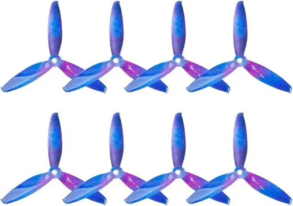 Gemfan 8pcs 5043 3-Blade Propellers