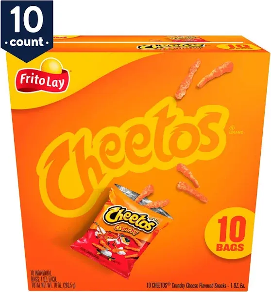 Cheetos Crunchy Cheese Flavored Snacks