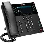 Polycom VVX 450 Desktop Phone with Power Supply