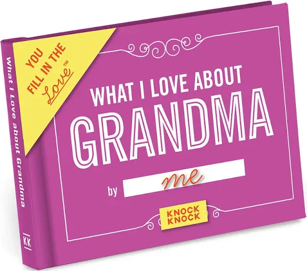 Journal: What I love about Grandma