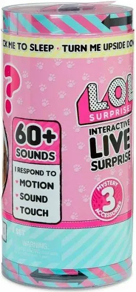 L.O.L. LOL Surprise! Interactive Live Mystery Pack Pet - MOTION SOUND TOUCH