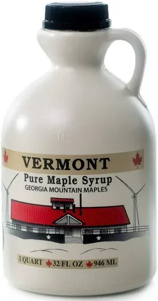 Georgia Mountain Maples Vermont Pure Syrup