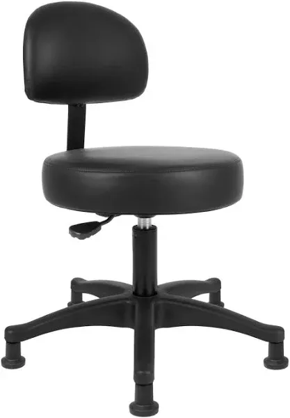 Medical Drafting Stool with Back Cushion