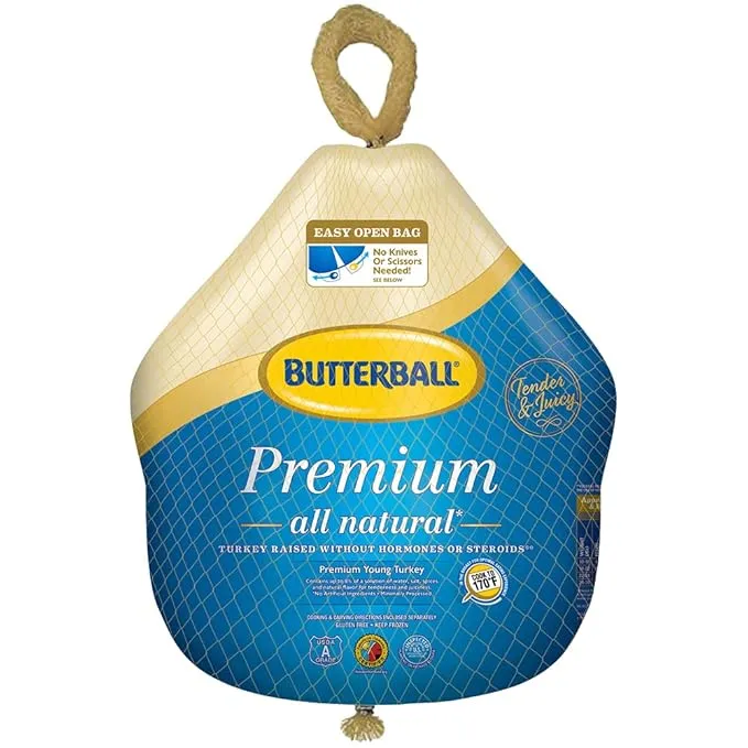 Butterball, Frozen Young Turkey, 14-16 lbs.