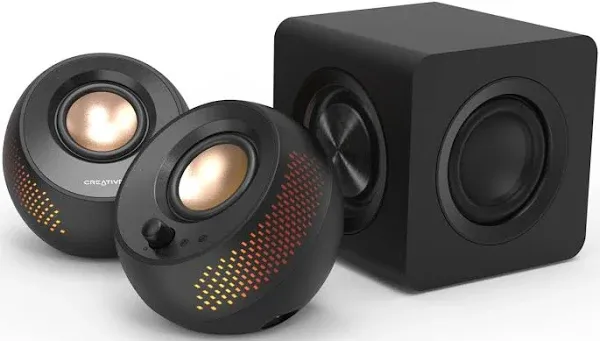 Creative Labs Pebble X Plus 2.1 Channel USB Type-C Computer Speakers