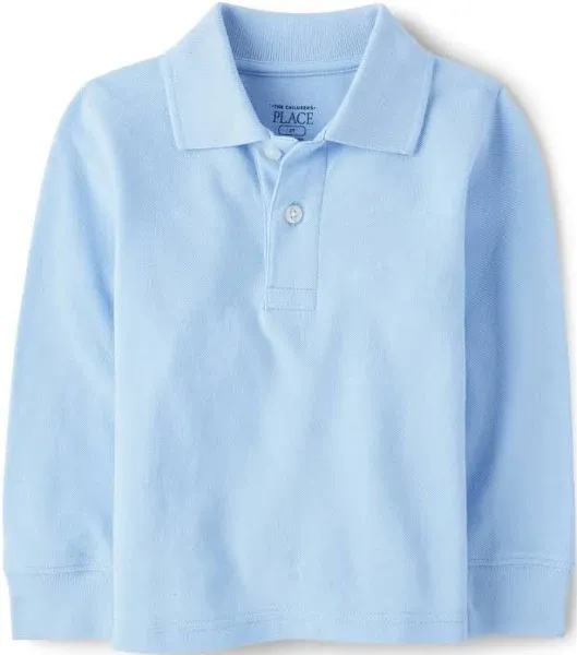 NEW with Tags • Blue Long Sleeve Toddler / Baby Polo • Children’s Place • 18/24