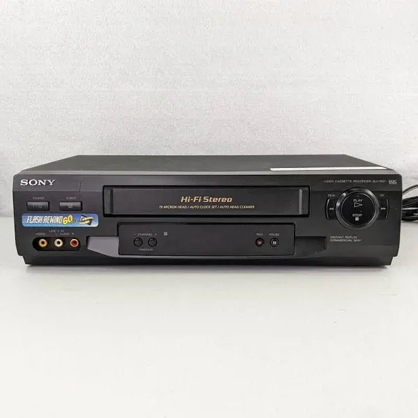 Sony SLV-N51 4 Head Hi-Fi Stereo VCR Video Cassette Recorder- Parts or Repair