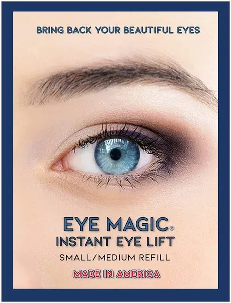 Eye Magic Premium Eye Lift Made in America Lifts and Defines Droopy, Sagging or Hooded Eyes Safe For Daily Use