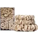 Slip Pure Silk Back to Basics Assorted Scrunchies - Blonde