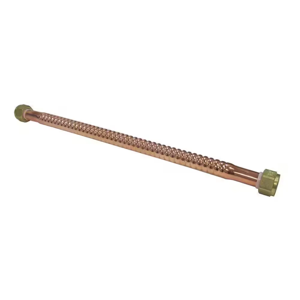 HOME-FLEX 3/4 in. FIP x 3/4 in. FIP x 24 in. Copper Water Heater Connector