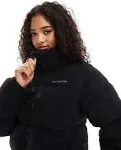 Columbia Puffect Sherpa Puffer Jacket - Black - XS