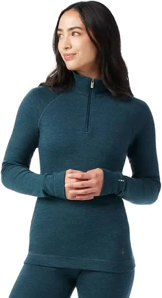 Smartwool Women's Classic Thermal Merino Base Layer 1/4 Zip