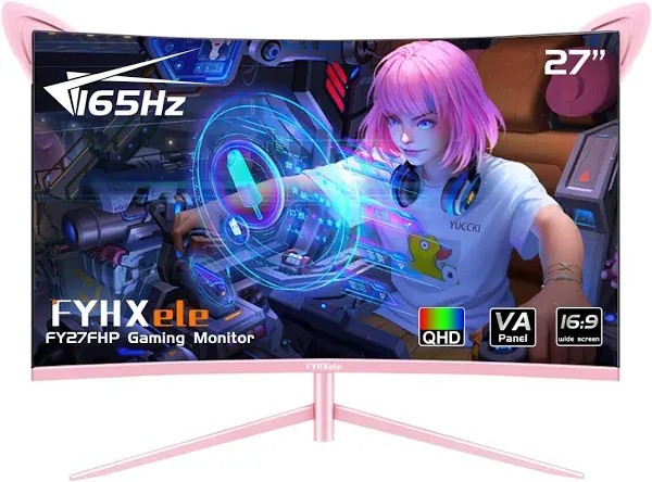 FYHXele 27 Inch Gaming Monitor