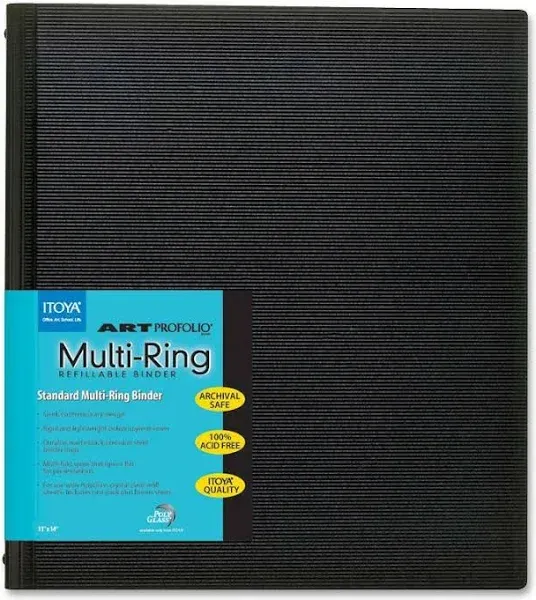 Itoya Art Profolio Multi-Ring Binder