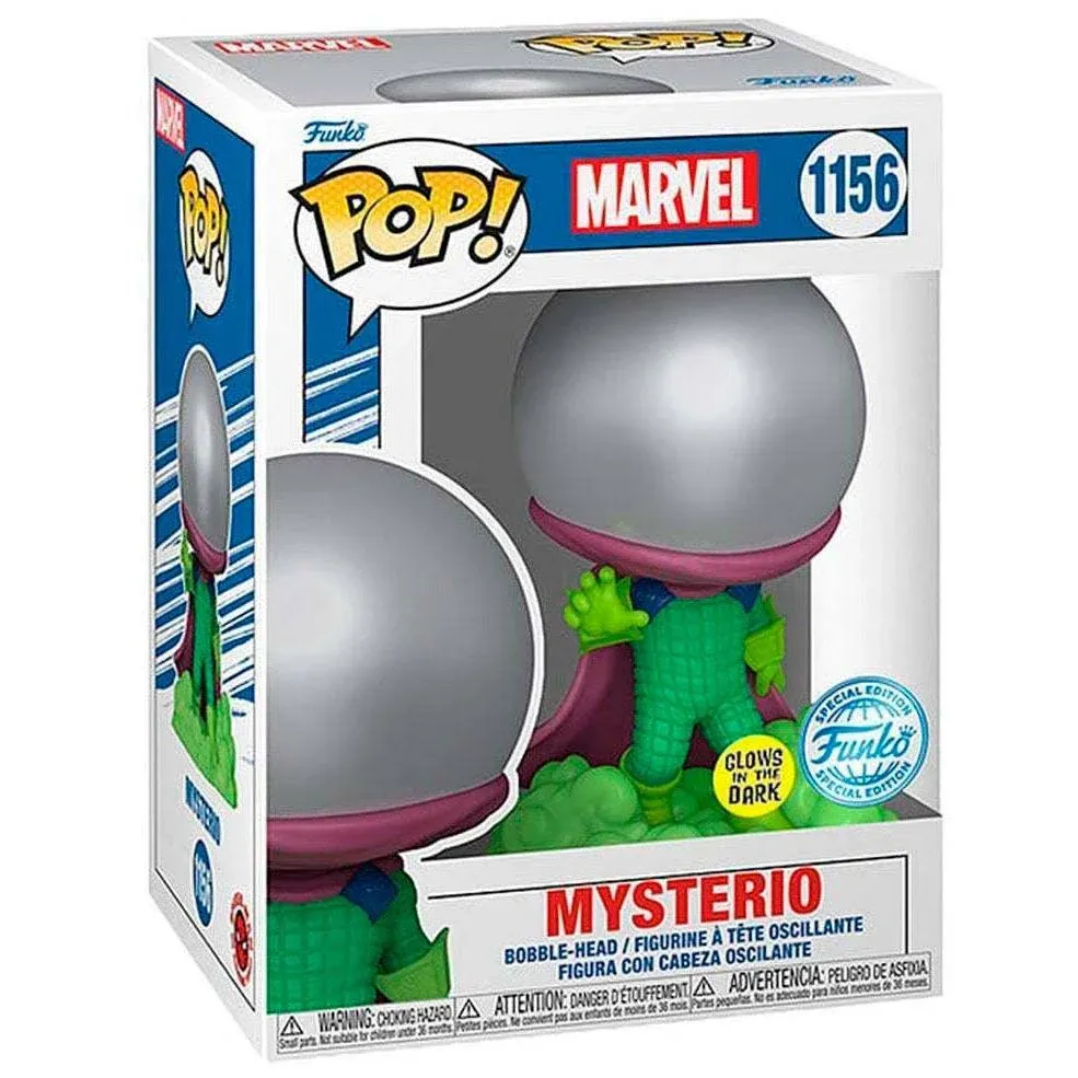 Funko Marvel Mysterio GITD Pop Vinyl