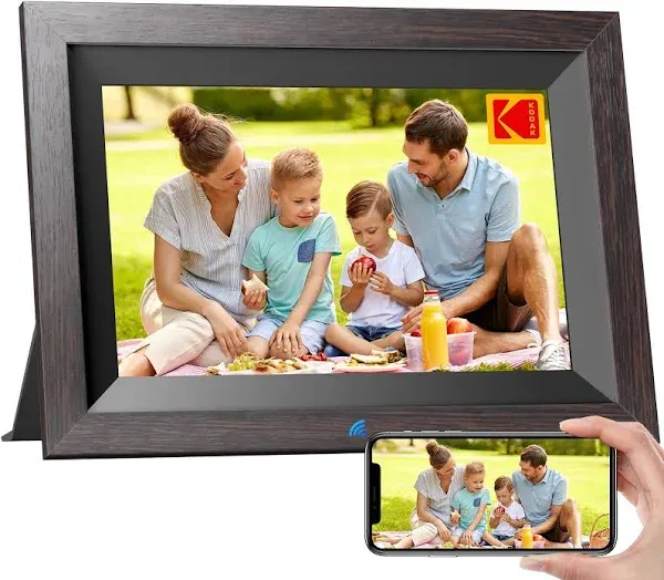 Kodak RCF106W 10.1-inch WIFI Digital Photo Frame, Touch Screen with 16GB