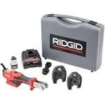 Ridgid 72553 Mini Press Tool RP-115 Battery Kit with ProPress Jaws