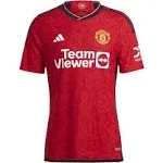 Adidas Womens Jersey M‎ Red Slim Fit Team Viewer Manchester Heat.rdy United NWT