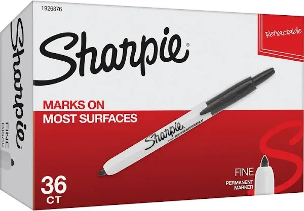 Sharpie Retractable Permanent Marker