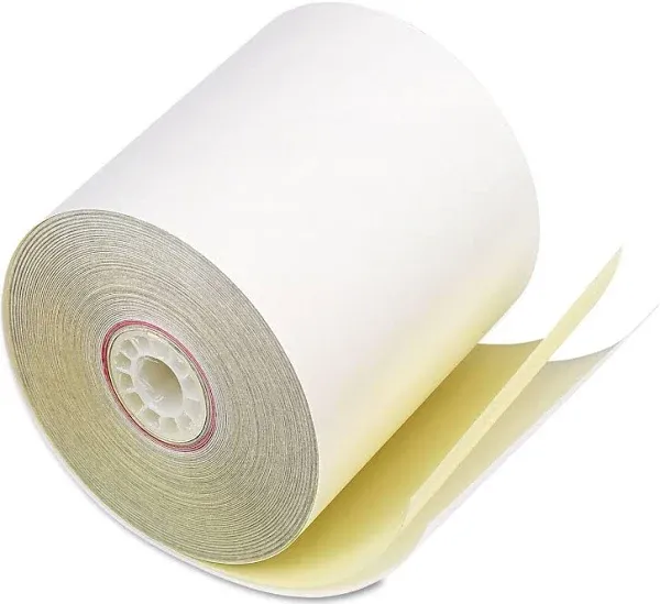 PM Company Two-Ply Cash Register/Point-of-Sale Receipt Rolls