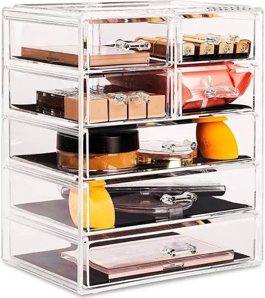 Sorbus Makeup Jewelry Storage Case Display