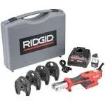 Ridgid 72558 RP 115 Battery Kit with ProPress and PUREFLOW Jaws, 1/2 to 3/4 in