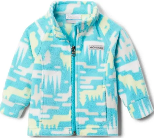 Columbia Girls' Toddler Benton Springs II Printed Fleece Jacket