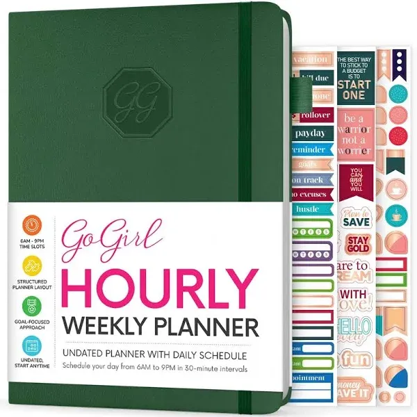 GoGirl Weekly Schedule Planner