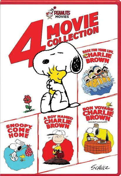 New PEANUTS-4-MOVIE Collection (dvd) (4discs)