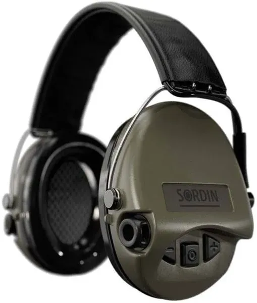 Sordin Supreme Pro Active Hearing Protectors - Green - Tactics