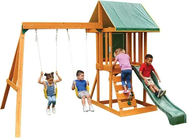 KidKraft Appleton Wooden Swing Set