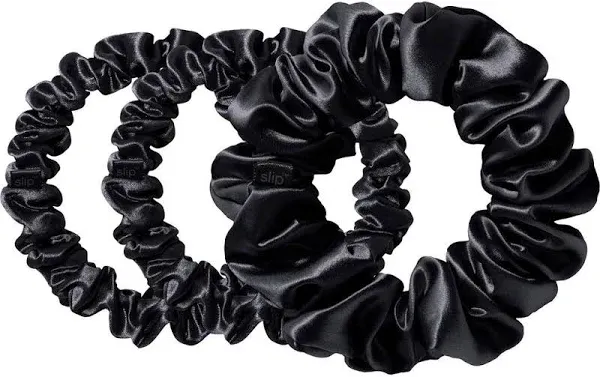 Slip Back to Basics Assorted Scrunchie Set