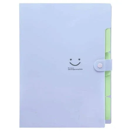 Skydue Letter A4 Paper Expanding File Folder Pockets Accordion Document Organizer