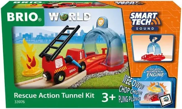 BRIO Smart Tech Sound Rescue Action Tunnel Kit