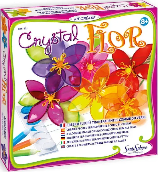 Sentosphere USA Crystal Flowers Creative Kit