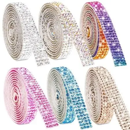 NiArt Self Adhesive Crystal Rhinestone Diamond Ribbon