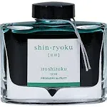 Pilot Iroshizuku Bottled Fountain Pen Ink (50ml) Forest Green (Shin-ryoku)