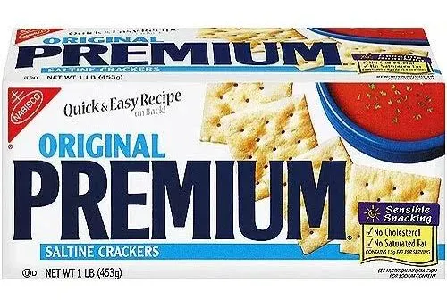 Nabisco Original Premium Saltine Crackers Topped with Sea Salt, 3 Pound