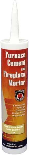 Meeco'S Red Devil Ready-to-Use, 10.3 Oz Fireplace Mortar, Tan