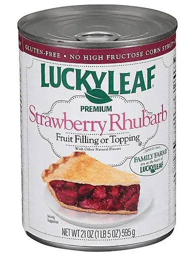 Lucky Leaf Strawberry Rhubarb Pie Filling (1.31 lbs)