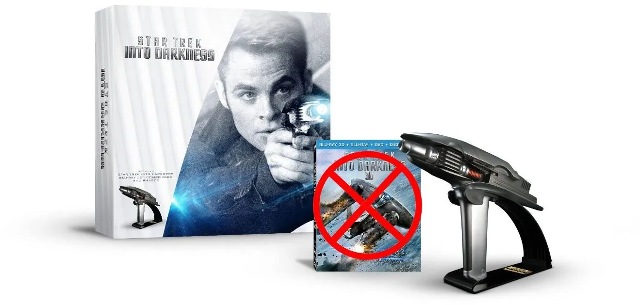 Star Trek Into Darkness Phaser Replica