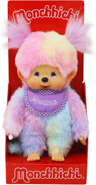 Monchhichi Tie-Dye Girl Plush Doll