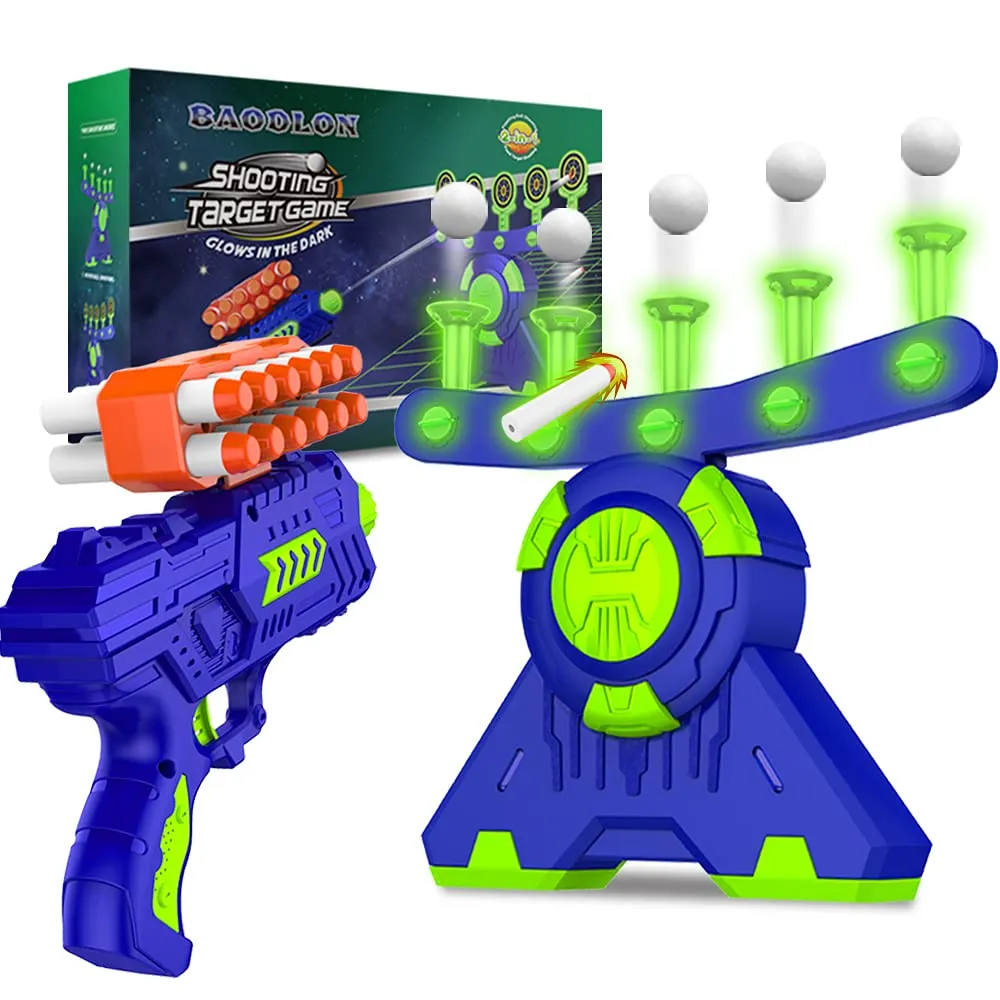 Shooting Games Toy Glow in The Dark Floating Ball Target