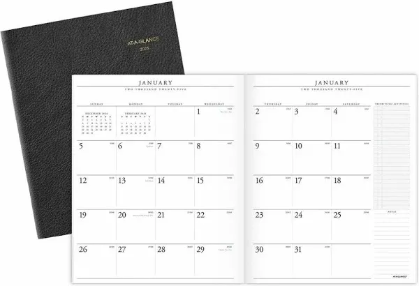 AT-A-GLANCE Executive Monthly Padfolio Refill