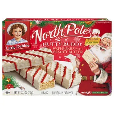 Little Debbie North Pole Nutty Bars