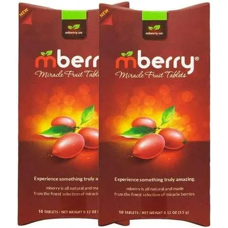 Mberry Miracle Fruit Tablets