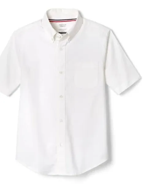 BOYS SHORT SLEEVE OXFORD SHIRTS