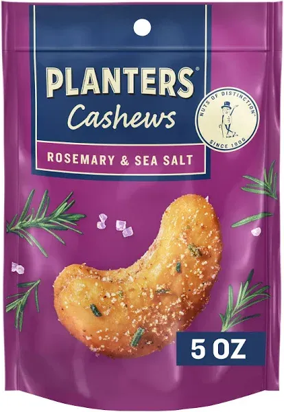 Planters Cashews Rosemary & Sea Salt